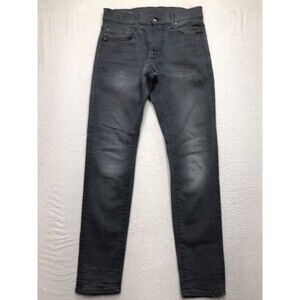 G STAR RAW Revend FWD Jean Men 30x30 Gray Stretch Skinny Goth Grunge